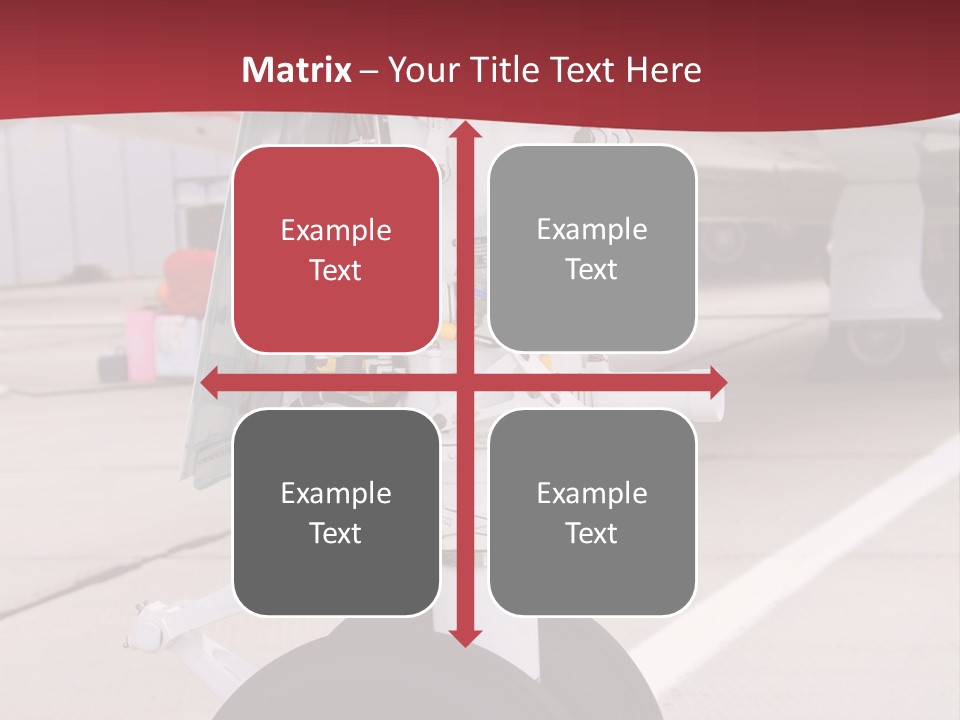 Aircraft Airplanes Part PowerPoint Template