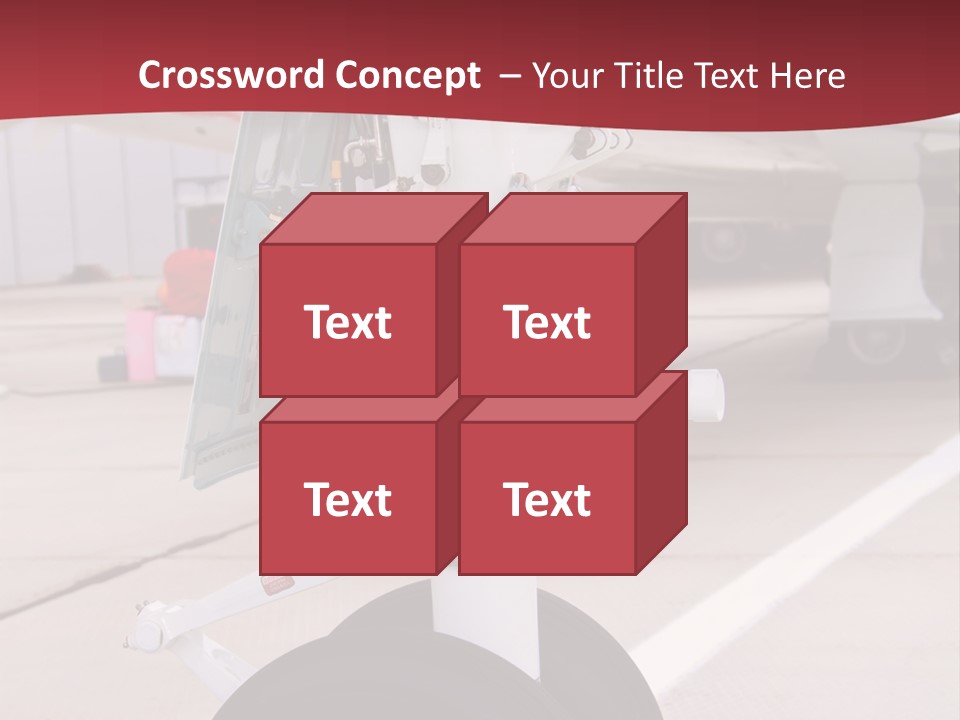 Aircraft Airplanes Part PowerPoint Template