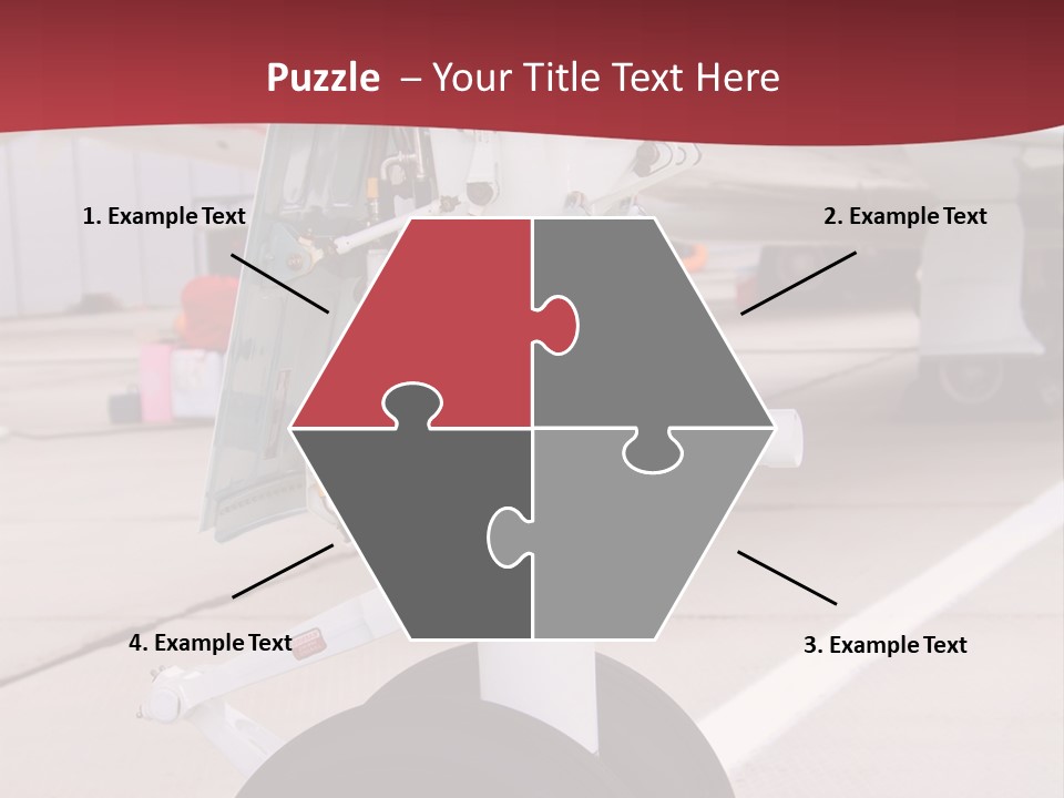 Aircraft Airplanes Part PowerPoint Template