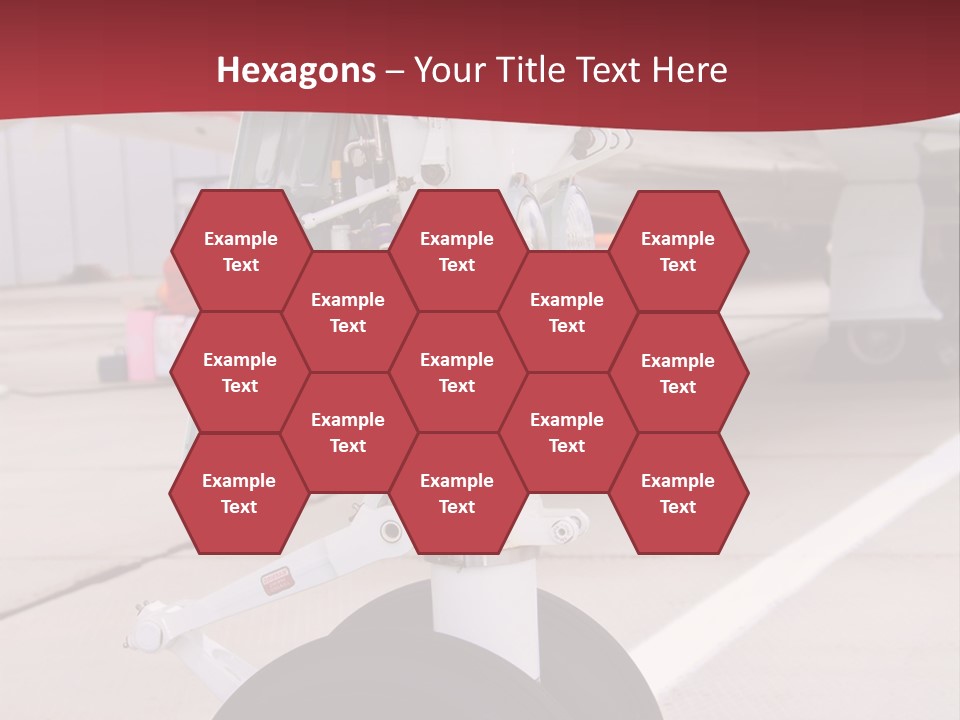 Aircraft Airplanes Part PowerPoint Template