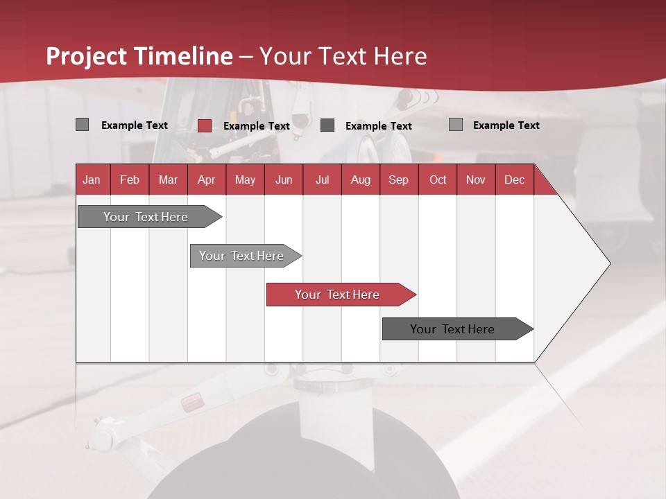 Aircraft Airplanes Part PowerPoint Template