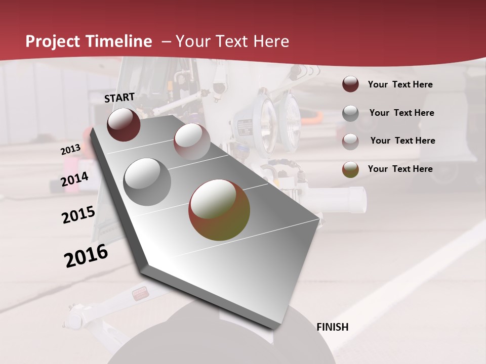 Aircraft Airplanes Part PowerPoint Template