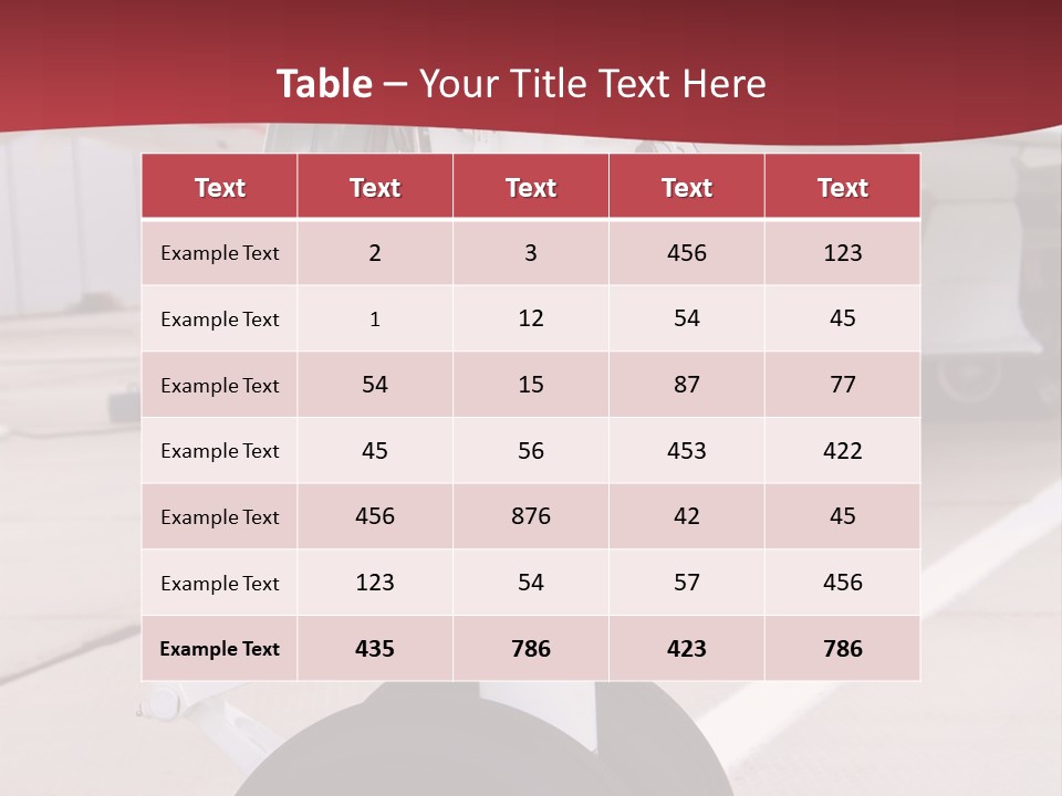 Aircraft Airplanes Part PowerPoint Template