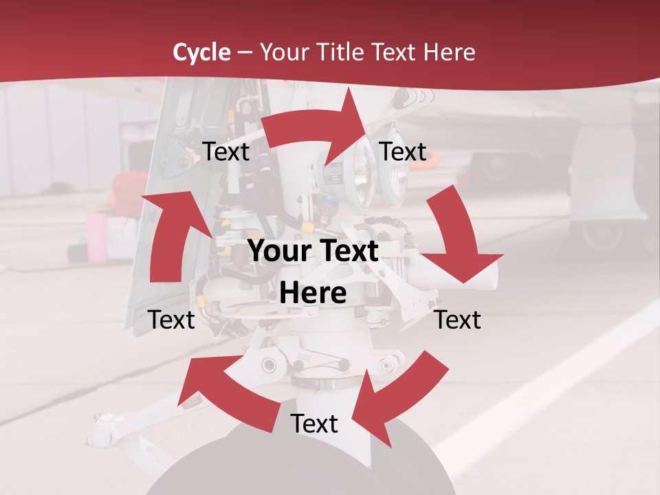 Aircraft Airplanes Part PowerPoint Template