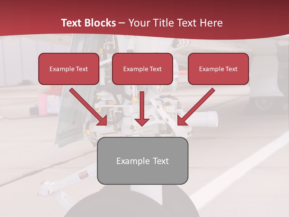 Aircraft Airplanes Part PowerPoint Template