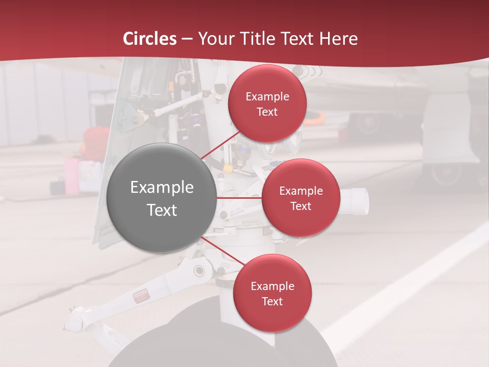 Aircraft Airplanes Part PowerPoint Template