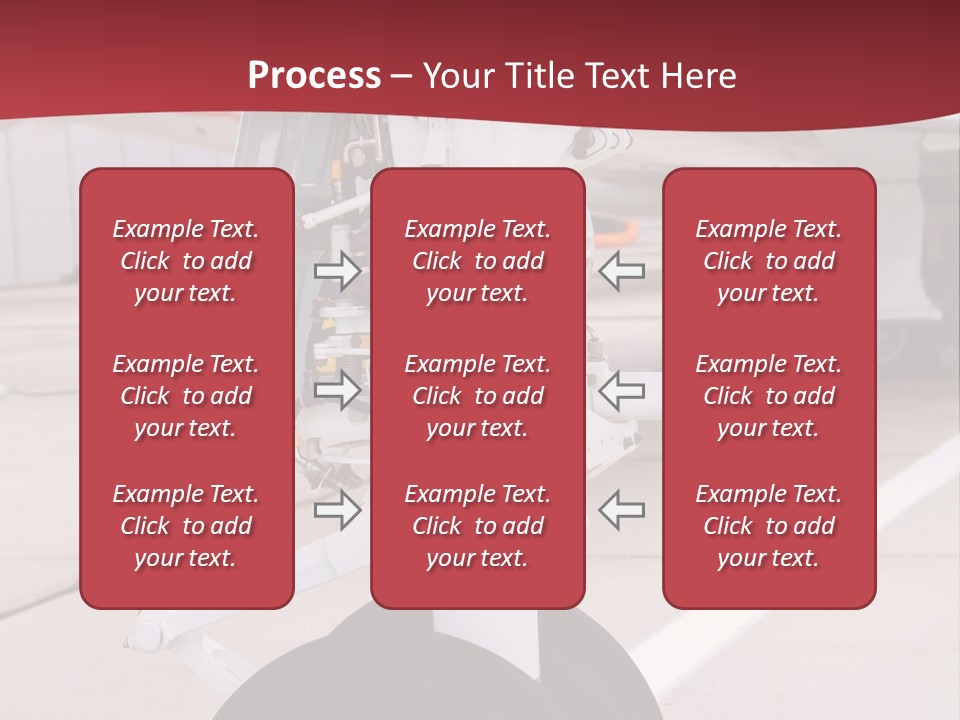 Aircraft Airplanes Part PowerPoint Template