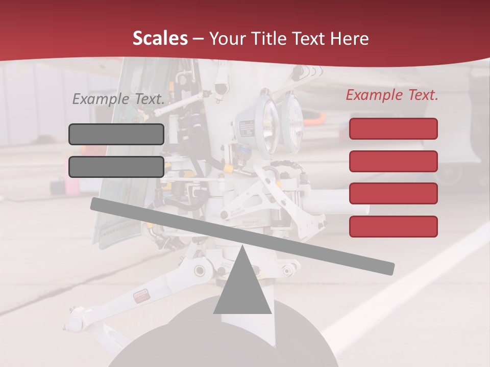 Aircraft Airplanes Part PowerPoint Template