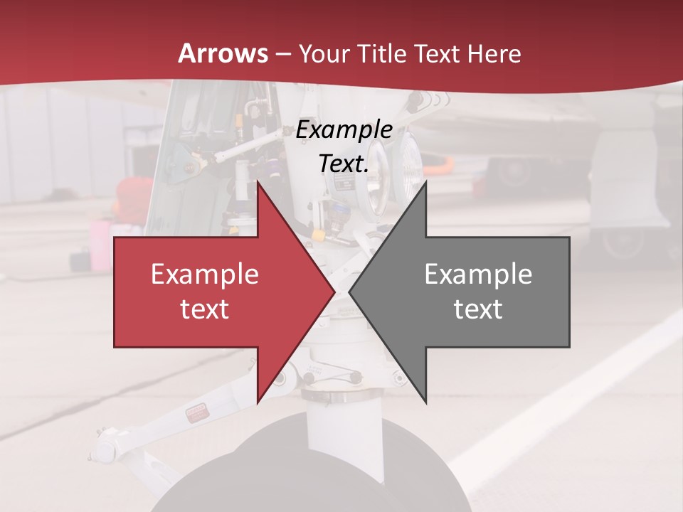 Aircraft Airplanes Part PowerPoint Template