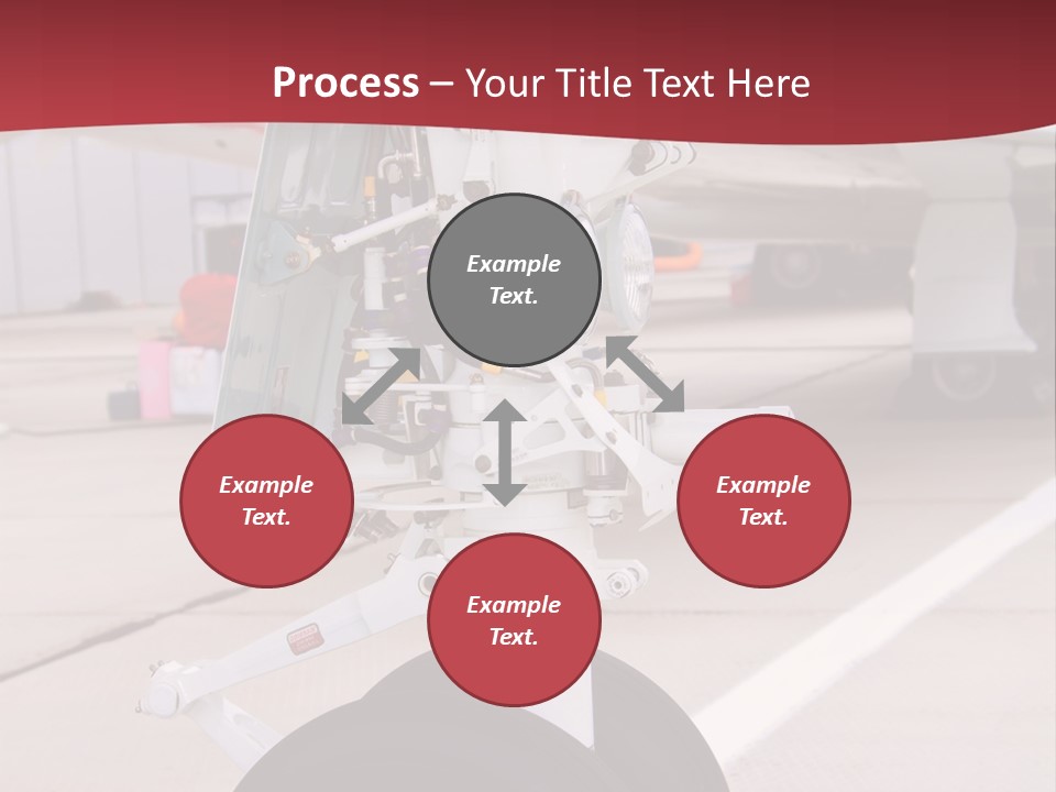 Aircraft Airplanes Part PowerPoint Template