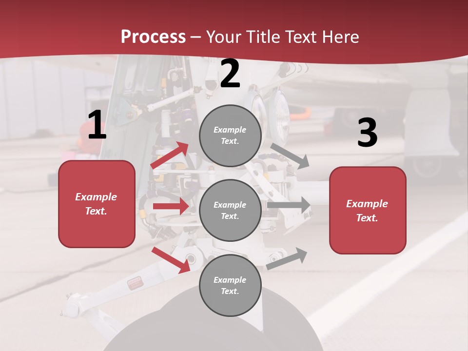 Aircraft Airplanes Part PowerPoint Template
