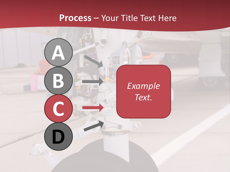 Aircraft Airplanes Part PowerPoint Template