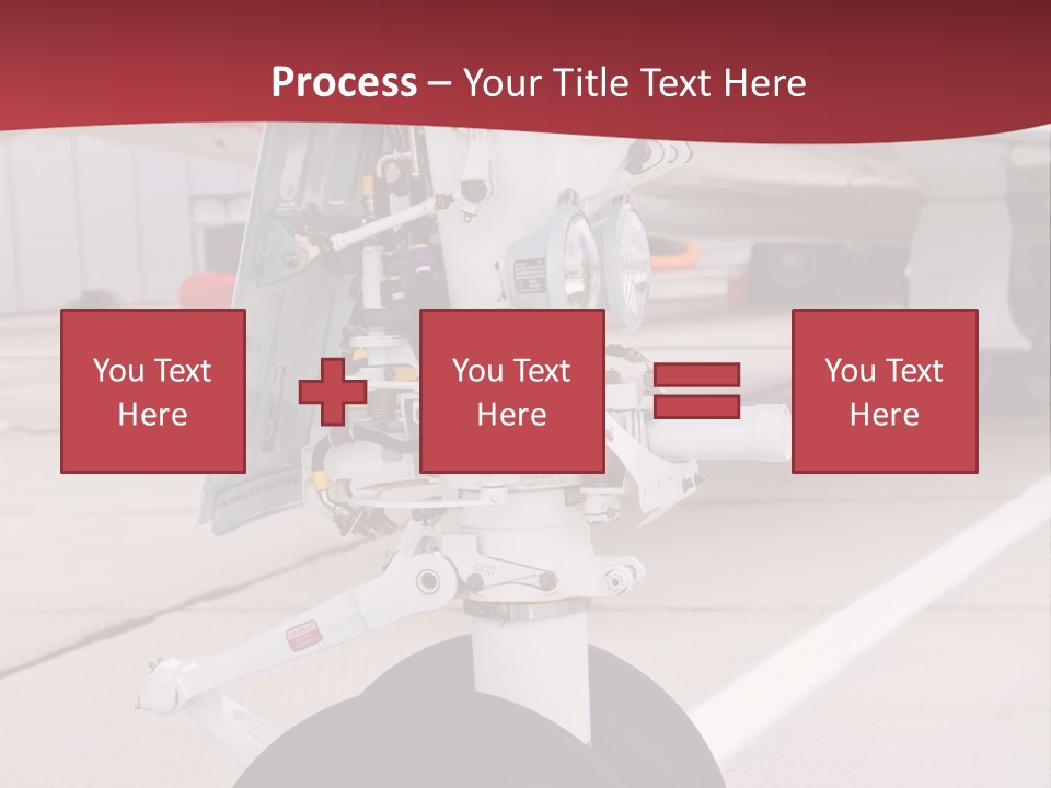 Aircraft Airplanes Part PowerPoint Template