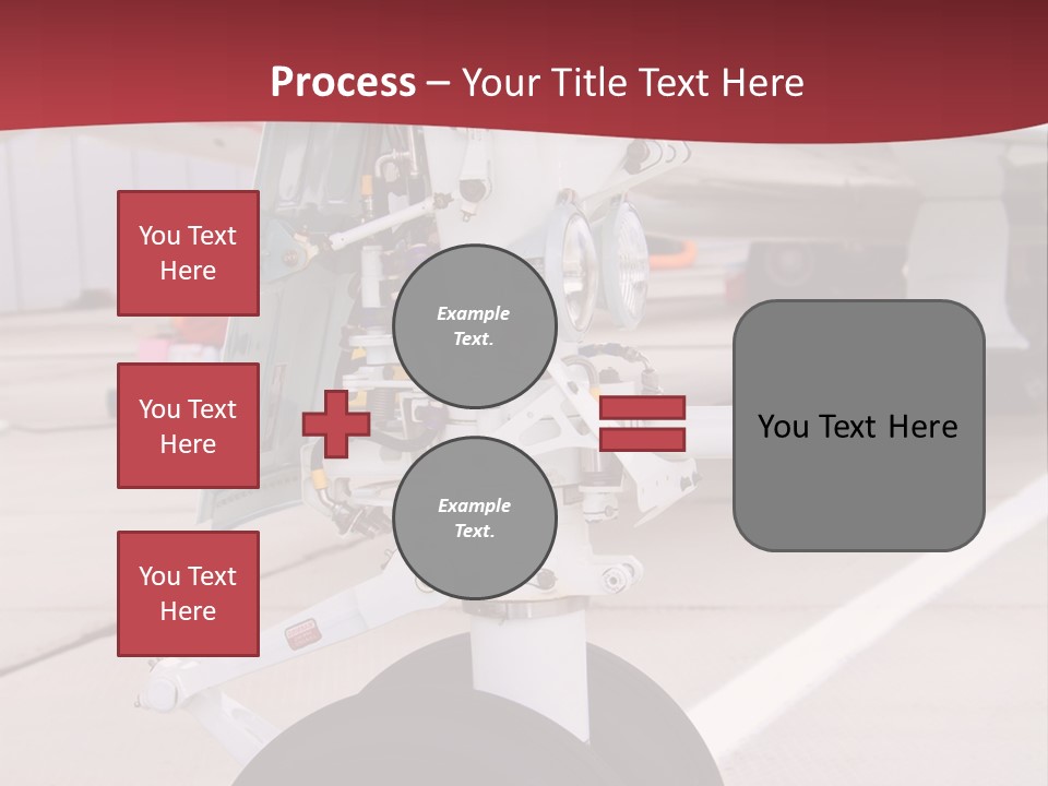 Aircraft Airplanes Part PowerPoint Template