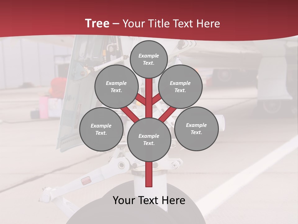 Aircraft Airplanes Part PowerPoint Template