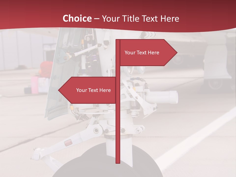 Aircraft Airplanes Part PowerPoint Template