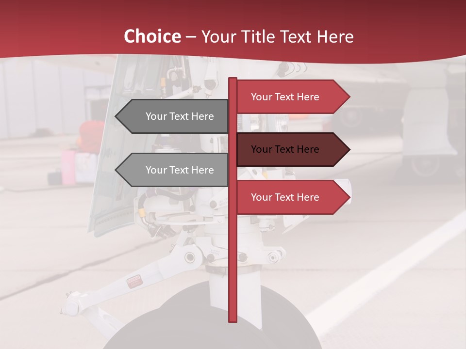 Aircraft Airplanes Part PowerPoint Template