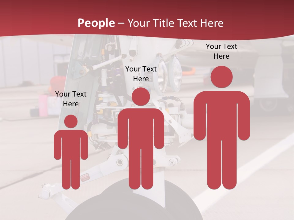 Aircraft Airplanes Part PowerPoint Template