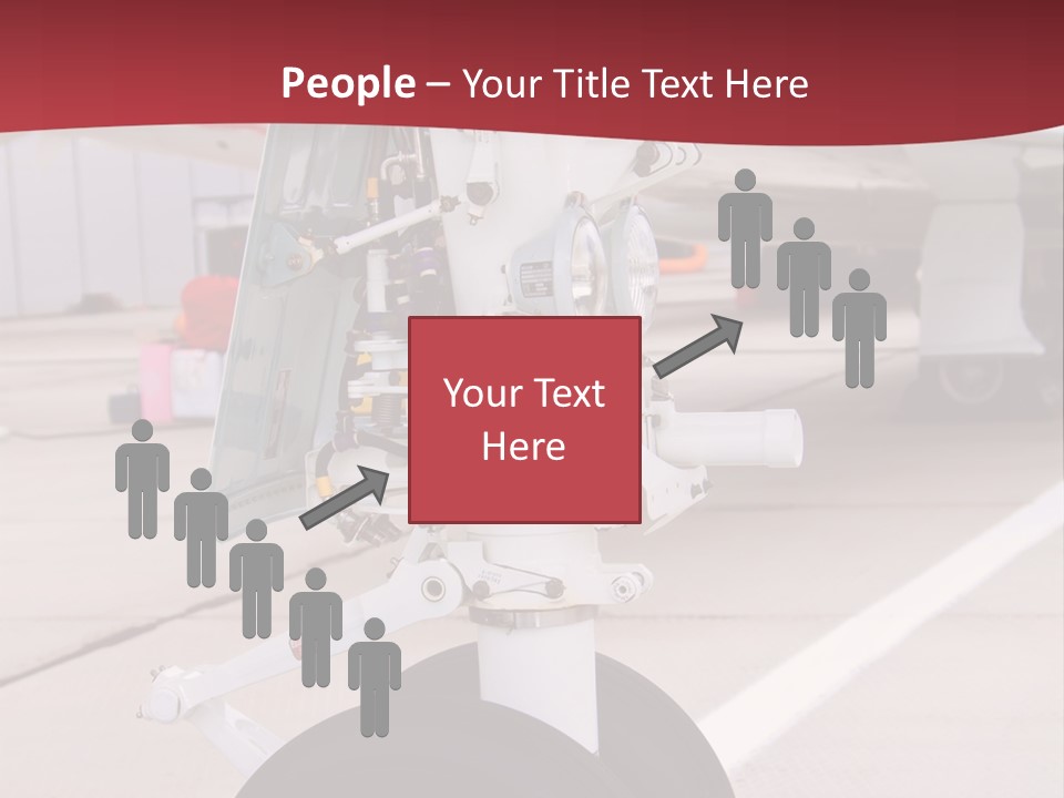 Aircraft Airplanes Part PowerPoint Template