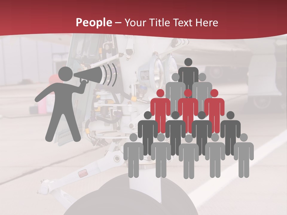 Aircraft Airplanes Part PowerPoint Template