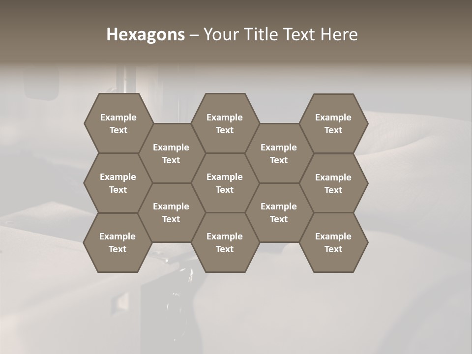 Red Embroidery Clothes PowerPoint Template