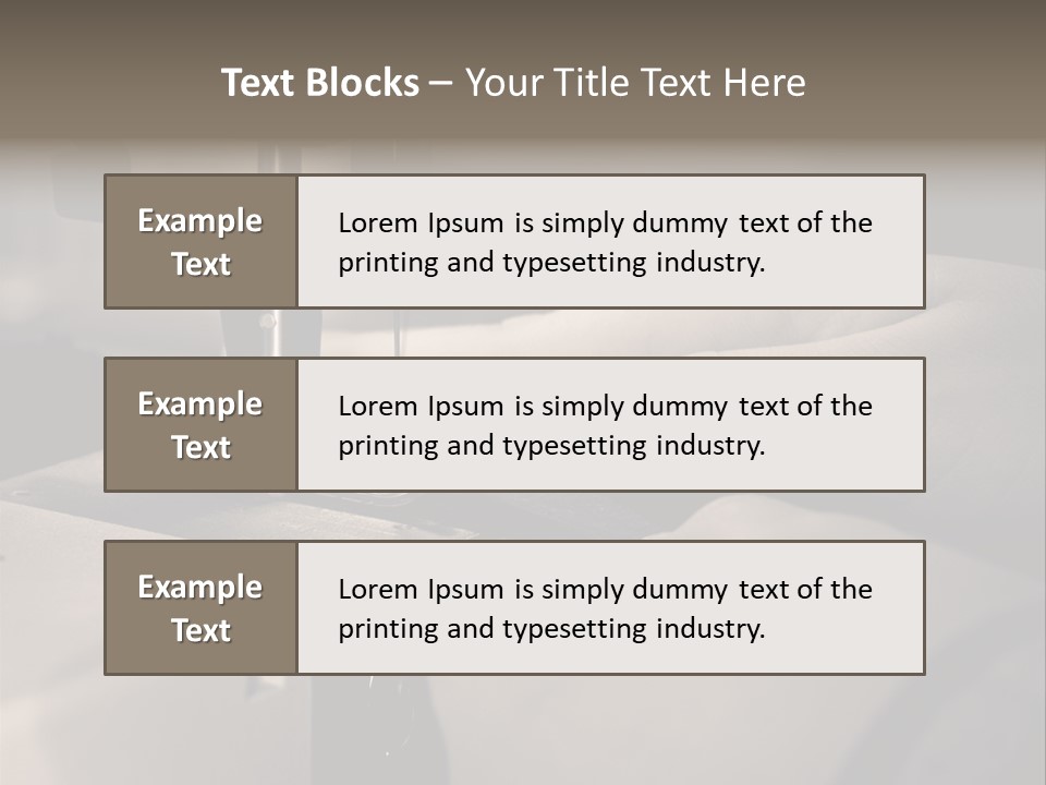 Red Embroidery Clothes PowerPoint Template