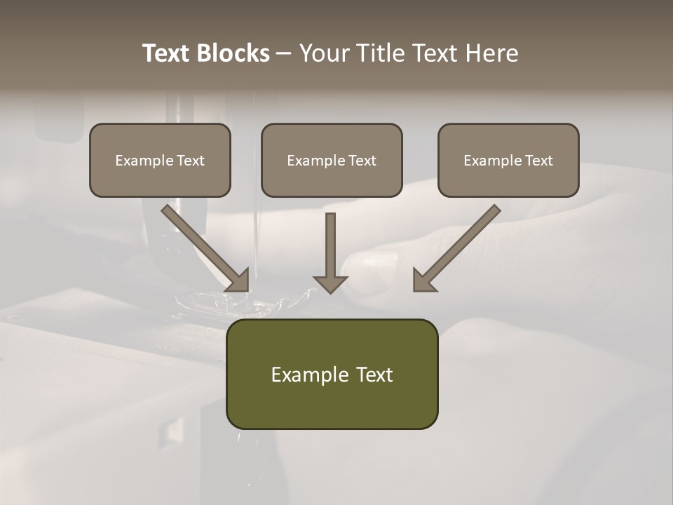 Red Embroidery Clothes PowerPoint Template