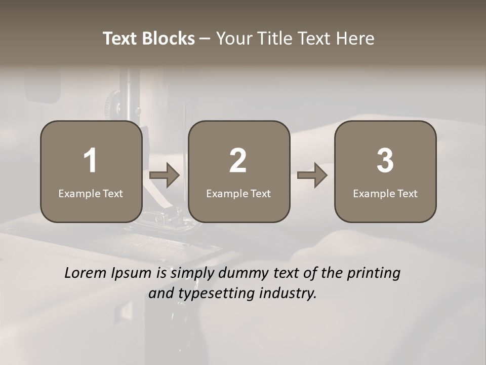 Red Embroidery Clothes PowerPoint Template