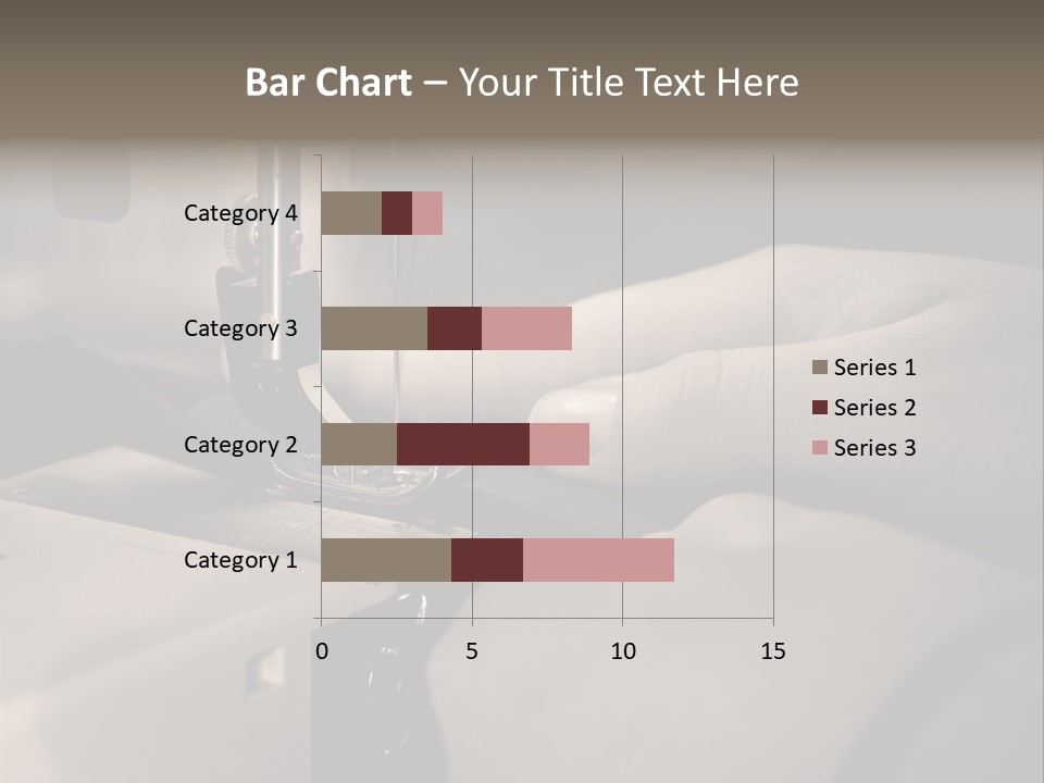 Red Embroidery Clothes PowerPoint Template