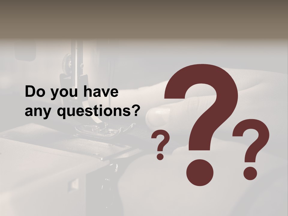 Red Embroidery Clothes PowerPoint Template