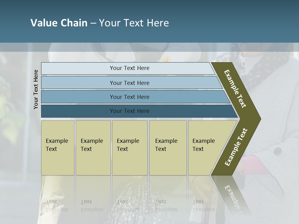 Daughter Frontview Helping PowerPoint Template