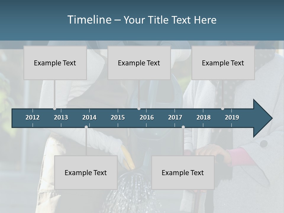 Daughter Frontview Helping PowerPoint Template