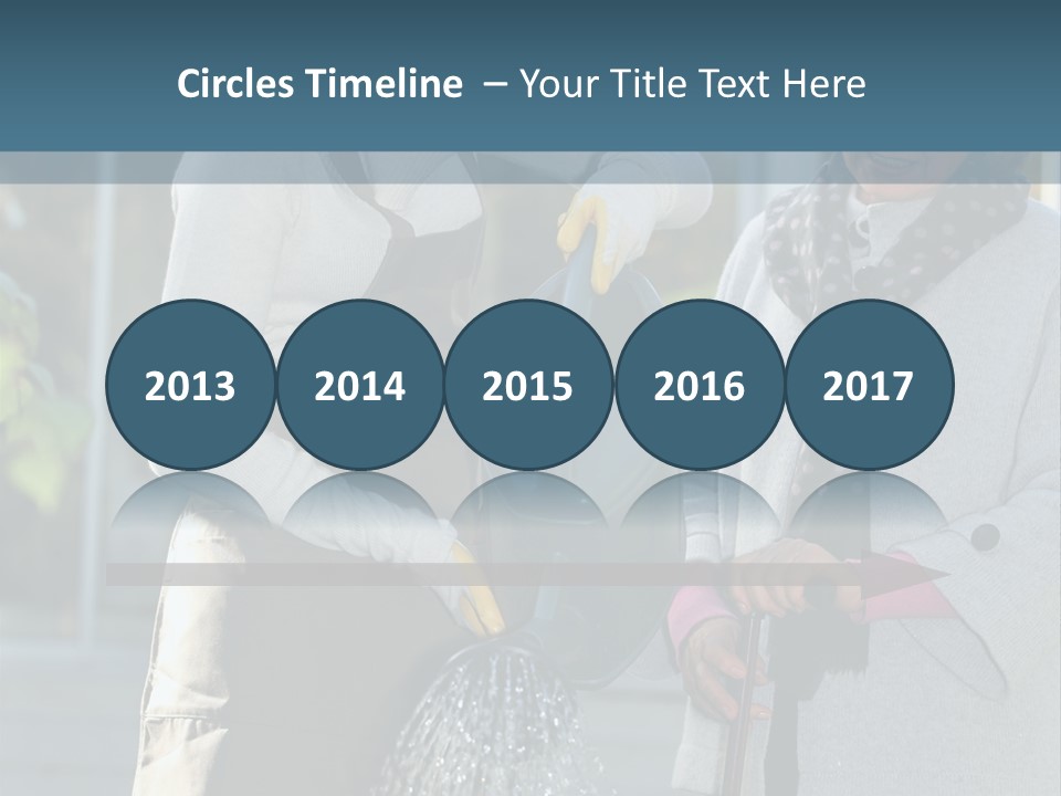 Daughter Frontview Helping PowerPoint Template