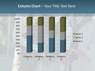 Daughter Frontview Helping PowerPoint Template