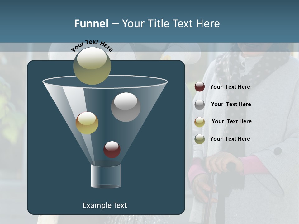 Daughter Frontview Helping PowerPoint Template