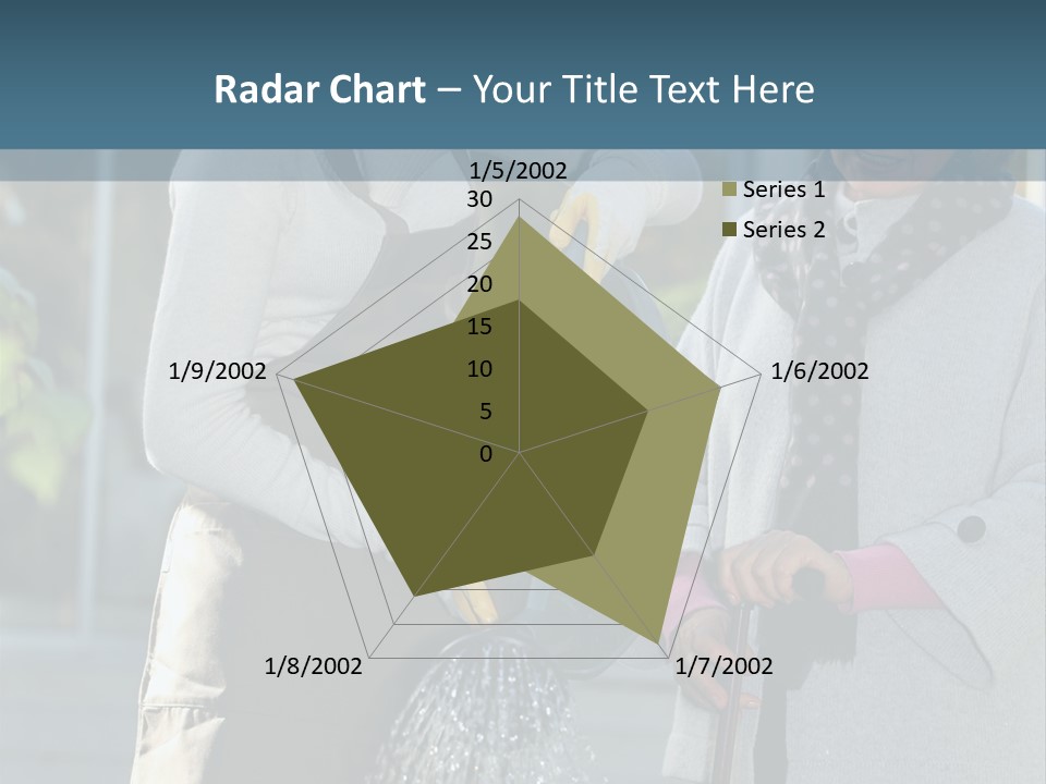 Daughter Frontview Helping PowerPoint Template