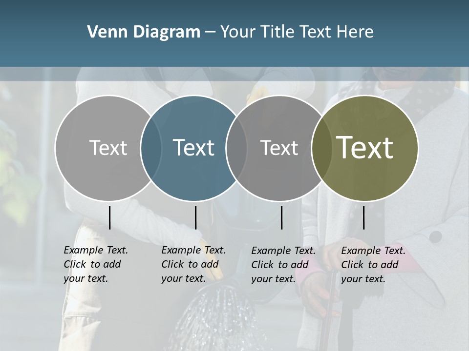 Daughter Frontview Helping PowerPoint Template