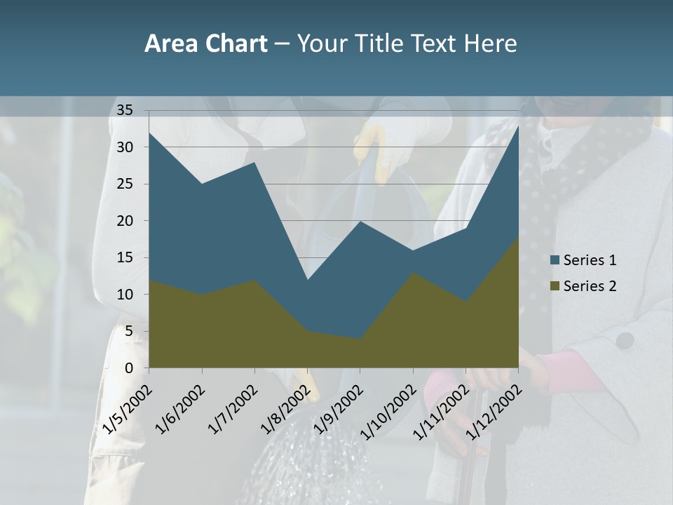 Daughter Frontview Helping PowerPoint Template