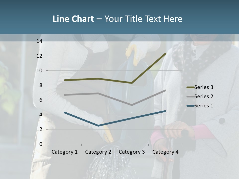 Daughter Frontview Helping PowerPoint Template