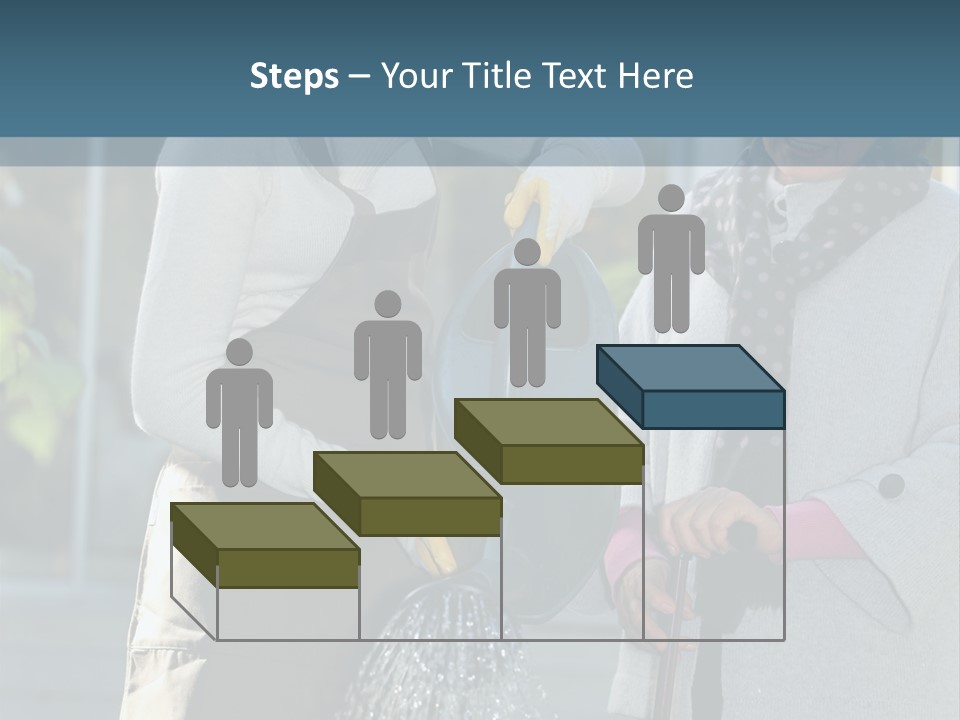 Daughter Frontview Helping PowerPoint Template