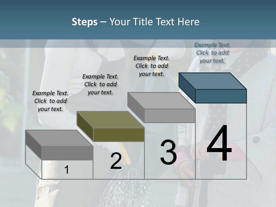 Daughter Frontview Helping PowerPoint Template