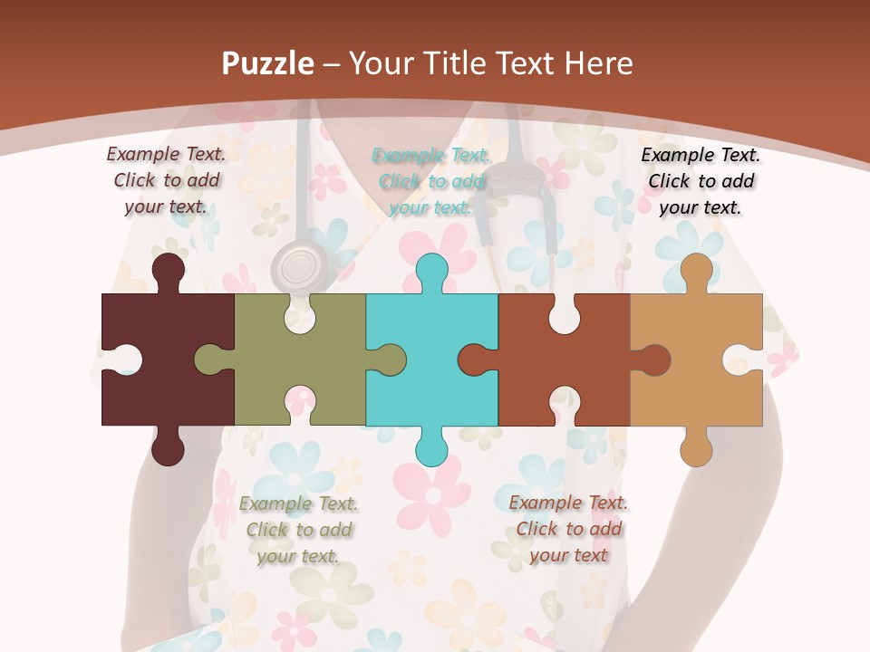 Pediatrician Practical Girl PowerPoint Template