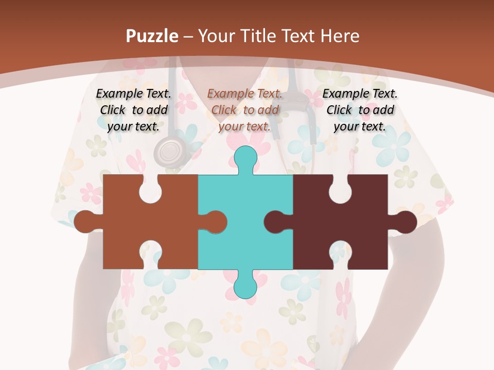 Pediatrician Practical Girl PowerPoint Template