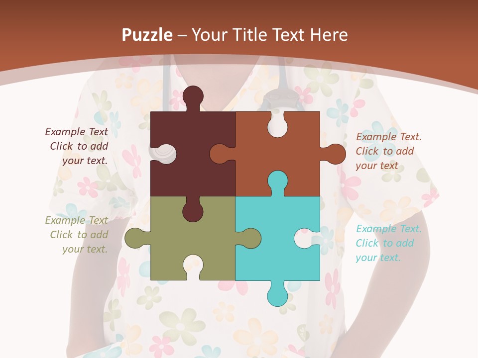 Pediatrician Practical Girl PowerPoint Template