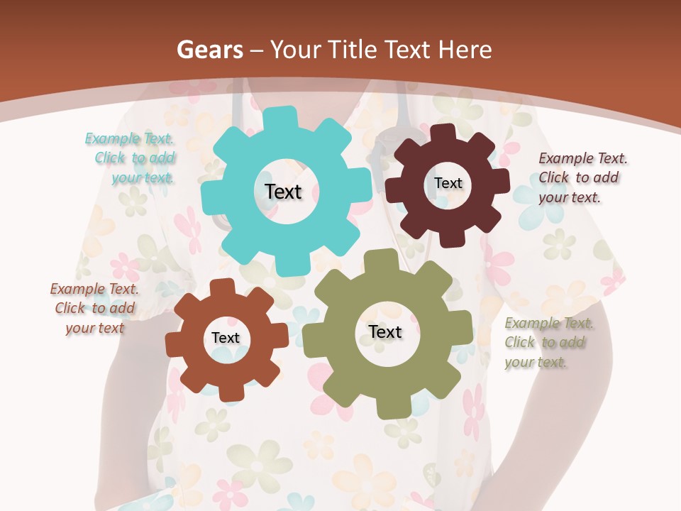 Pediatrician Practical Girl PowerPoint Template