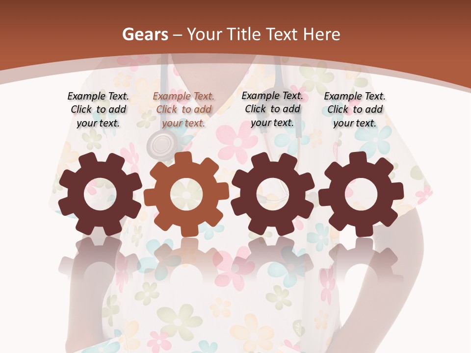 Pediatrician Practical Girl PowerPoint Template