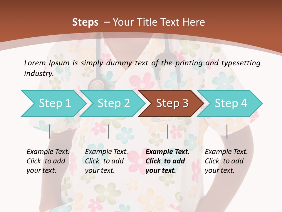 Pediatrician Practical Girl PowerPoint Template