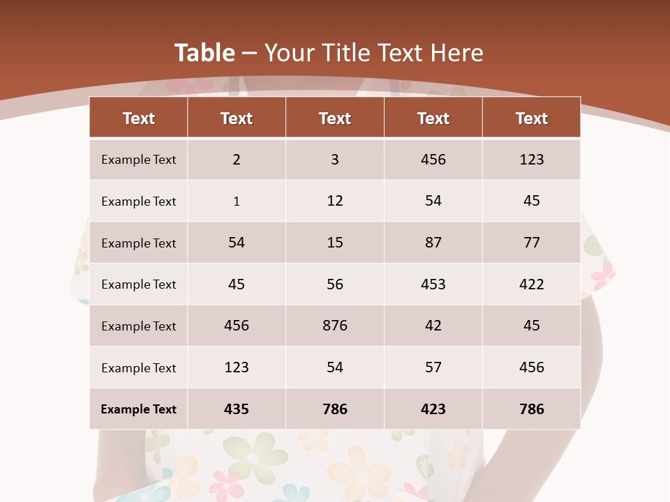 Pediatrician Practical Girl PowerPoint Template