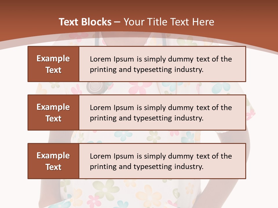Pediatrician Practical Girl PowerPoint Template