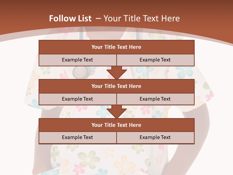 Pediatrician Practical Girl PowerPoint Template